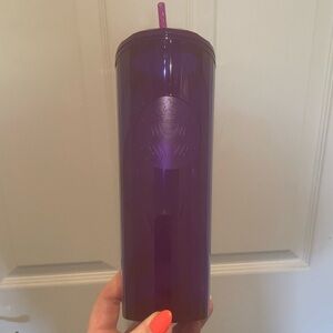 Purple dome starbucks tumbler